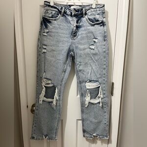 Lovervet Distressed acid washed Jeans 9/29